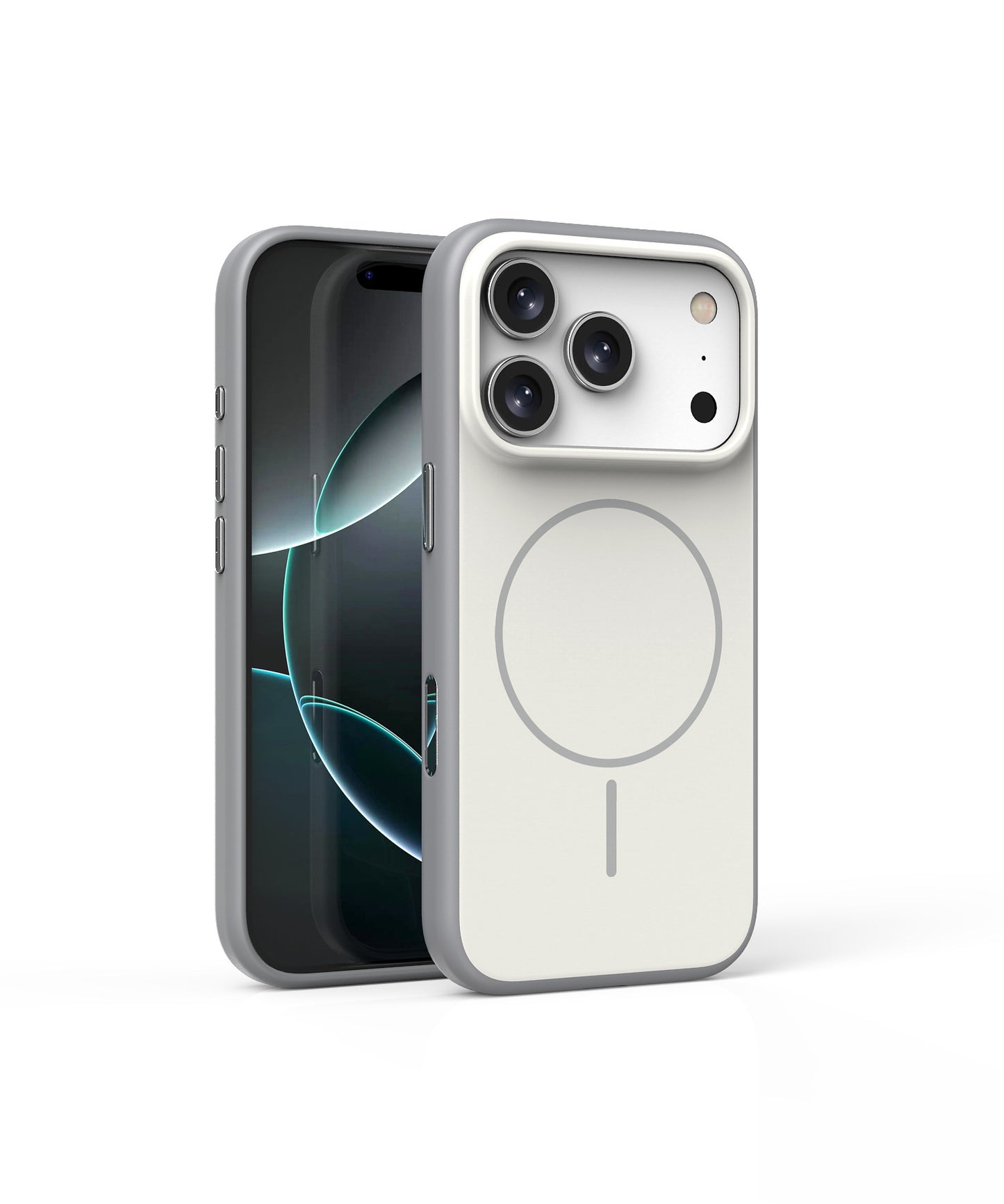 Magnetic Protective Phone Case for Apple – Stylish Contrast Colors in Frosted Finish – Ultimate Durability & Elegance!