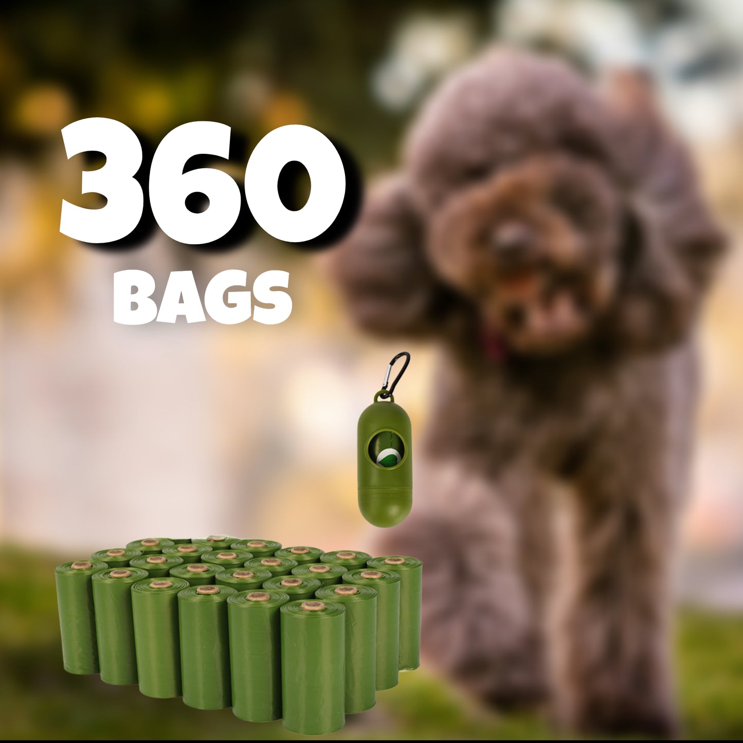 Eco-Friendly Pet Poop Bags - Durable, Leak-Proof, and Odor-Proof