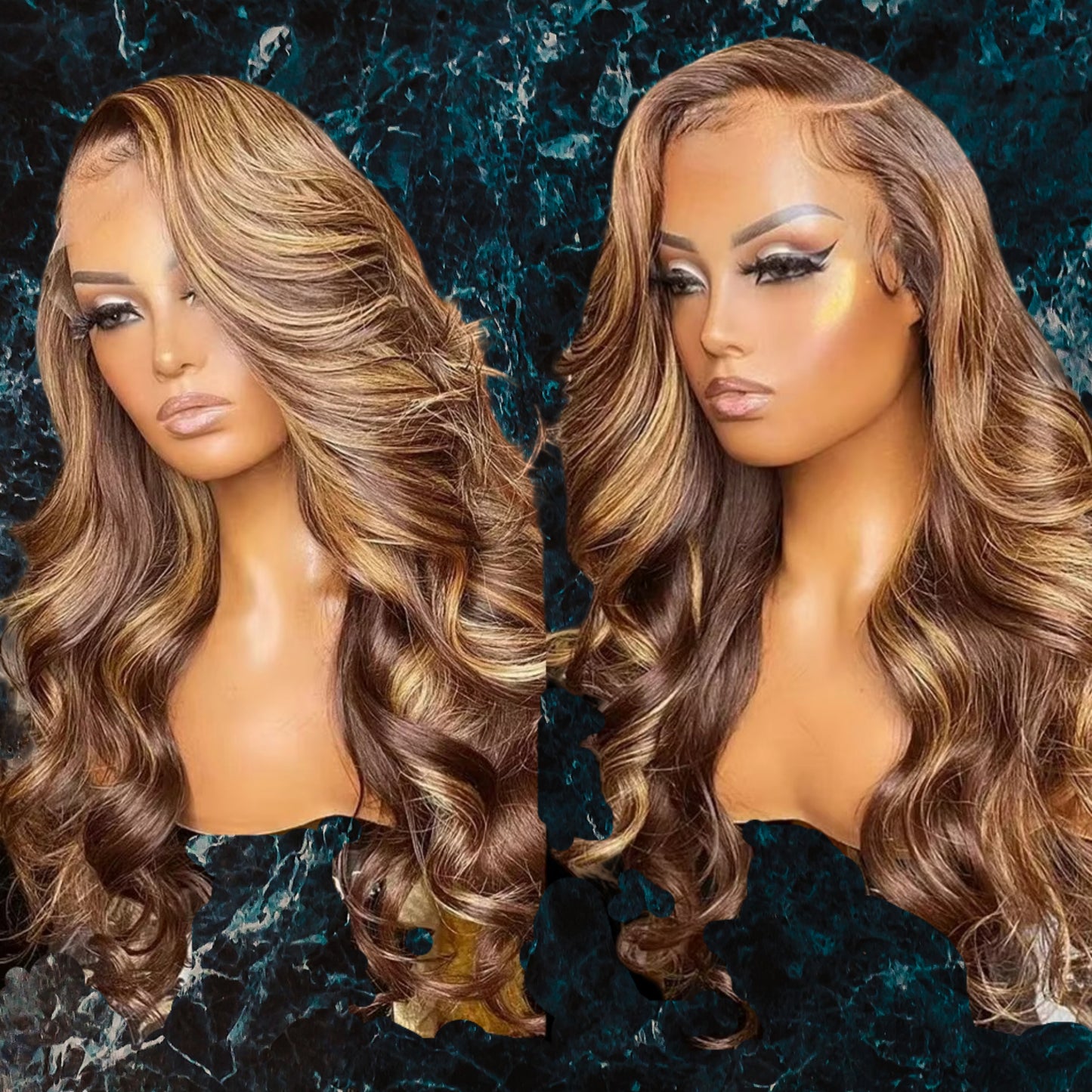 Gorgeous Highlight Body Wave Lace Frontal Wig: Elevate Your Style!