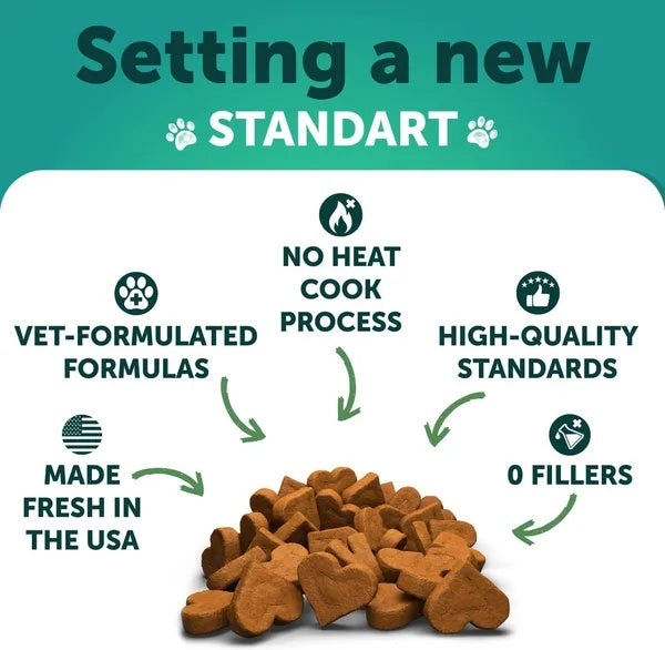 Hemp Calming Chews for Dogs - Anxiety Relief Treats with Hemp Oil, Turmeric, Valerian, and Ginger for Health & Wellness - Hip and Joint Support - 120 Treats