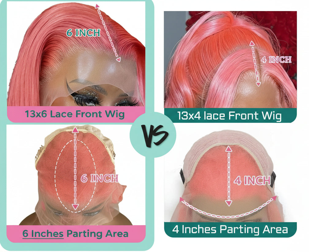 13x6 Flawless Princess Pink Lace Front Wig: Body Wave Highlighter Pink Lace Frontal Wig - WILL BE HADDD!