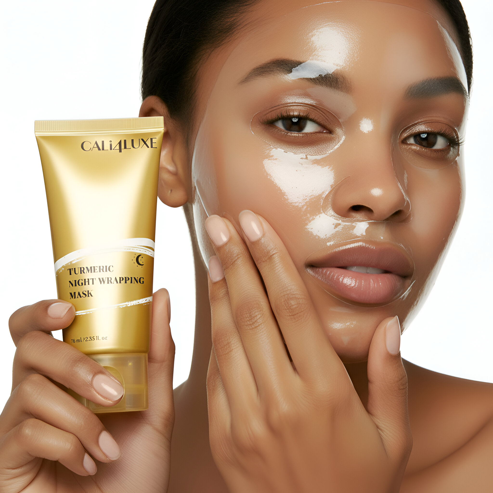 Cali4Luxe Glow & Renew: Turmeric Night Peel-Off Mask
