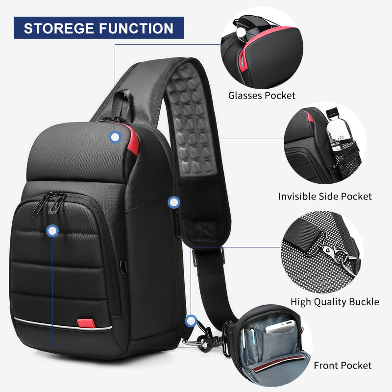 Outdoor leisure shoulder bag