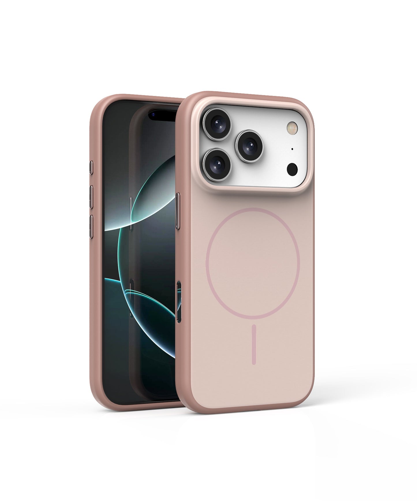Magnetic Protective Phone Case for Apple – Stylish Contrast Colors in Frosted Finish – Ultimate Durability & Elegance!