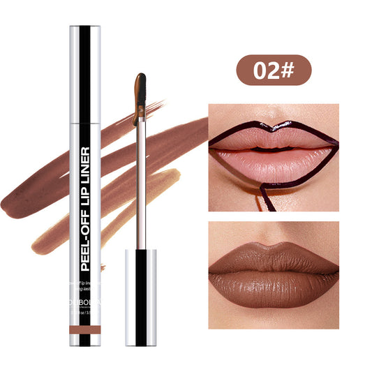 ON-MUTE! Peel-Off Lip-Liner Waterproof Long Lasting Never Fade Peel-Off
