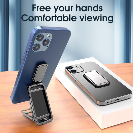 Adjustable Phone Stand and Car Mount, Double Rotating Shafts, Magnetic Holder with Damping Structure