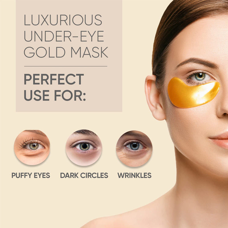 Gold Eye Mask Dark Circle Removal Fading Wrinkle Moisturizing