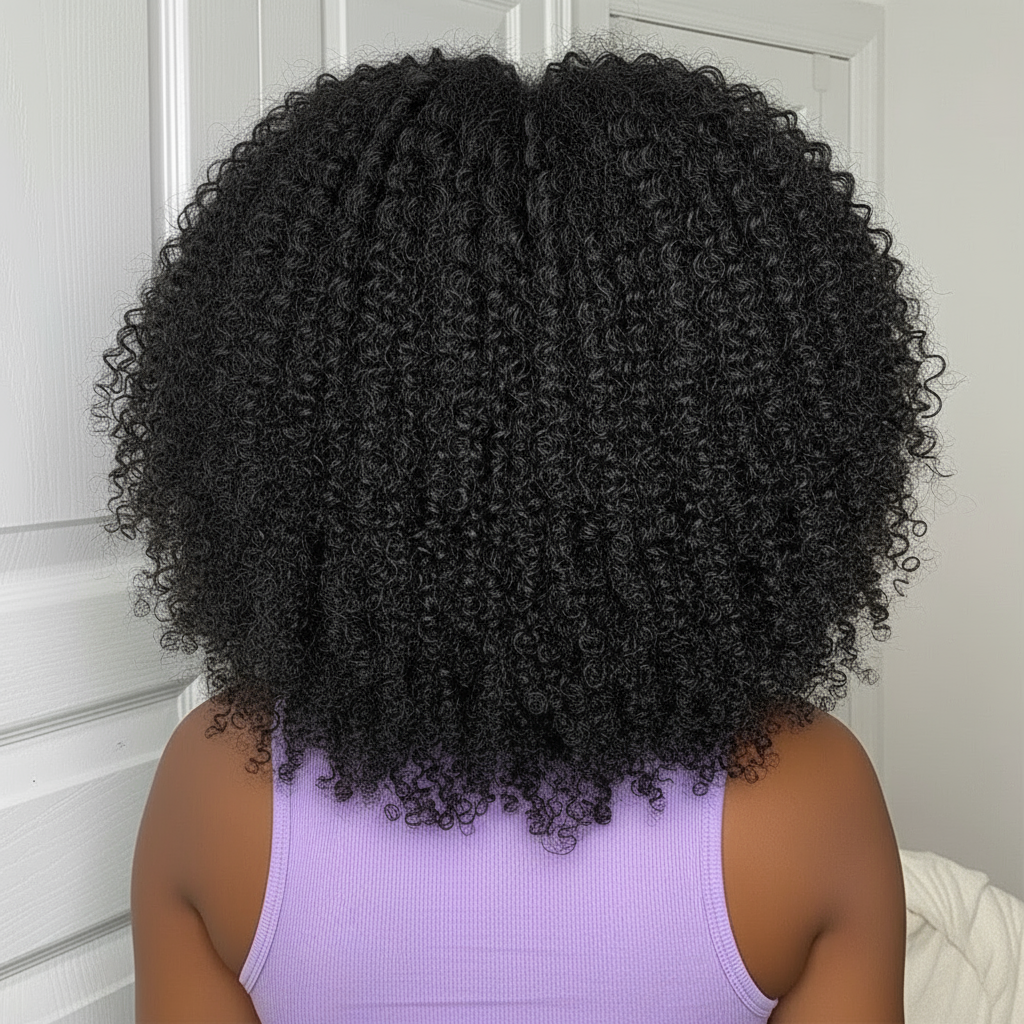 Curly Headbandwig Human Hair Wigs