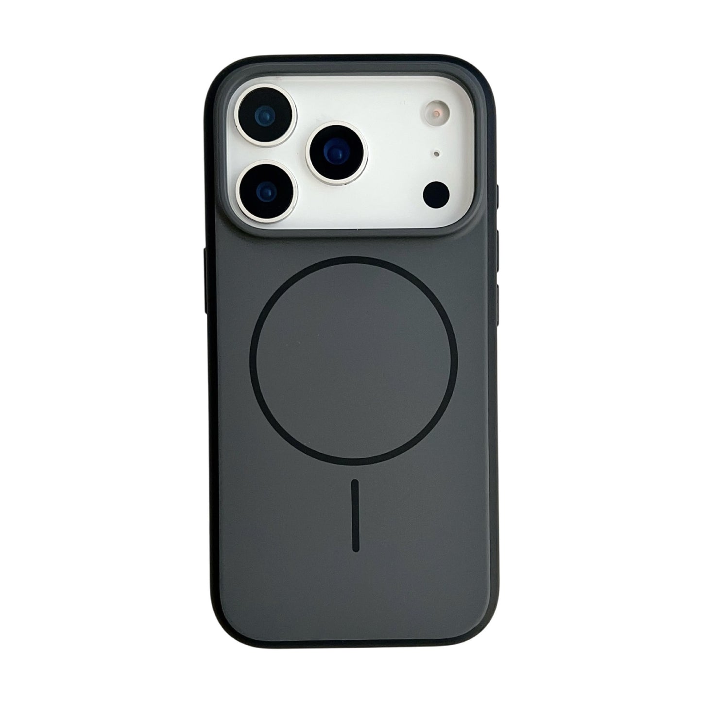 Magnetic Protective Phone Case for Apple – Stylish Contrast Colors in Frosted Finish – Ultimate Durability & Elegance!