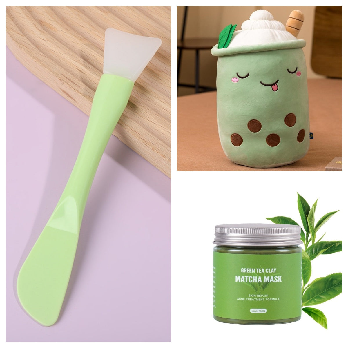 CALI4LUXE MATCH CLAY MASK BEAUTY TOOLS SET