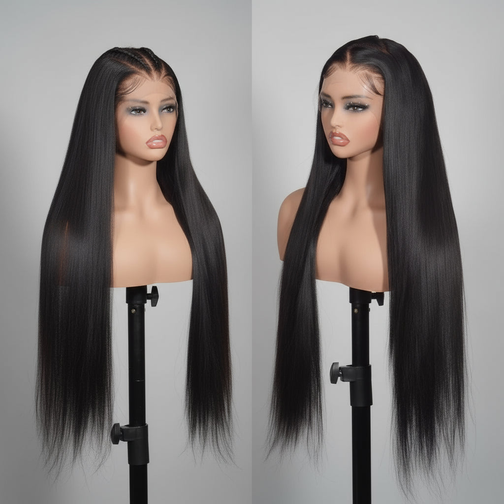 Effortless Elegance: Glueless Raw Vietnamese Human Hair Lace Closure Wigs