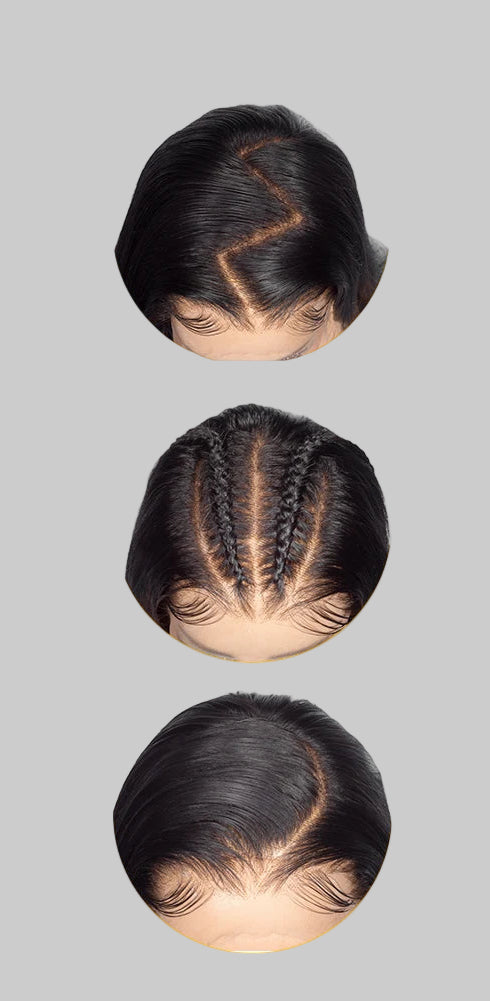 Effortless Elegance: Glueless Raw Vietnamese Human Hair Lace Closure Wigs