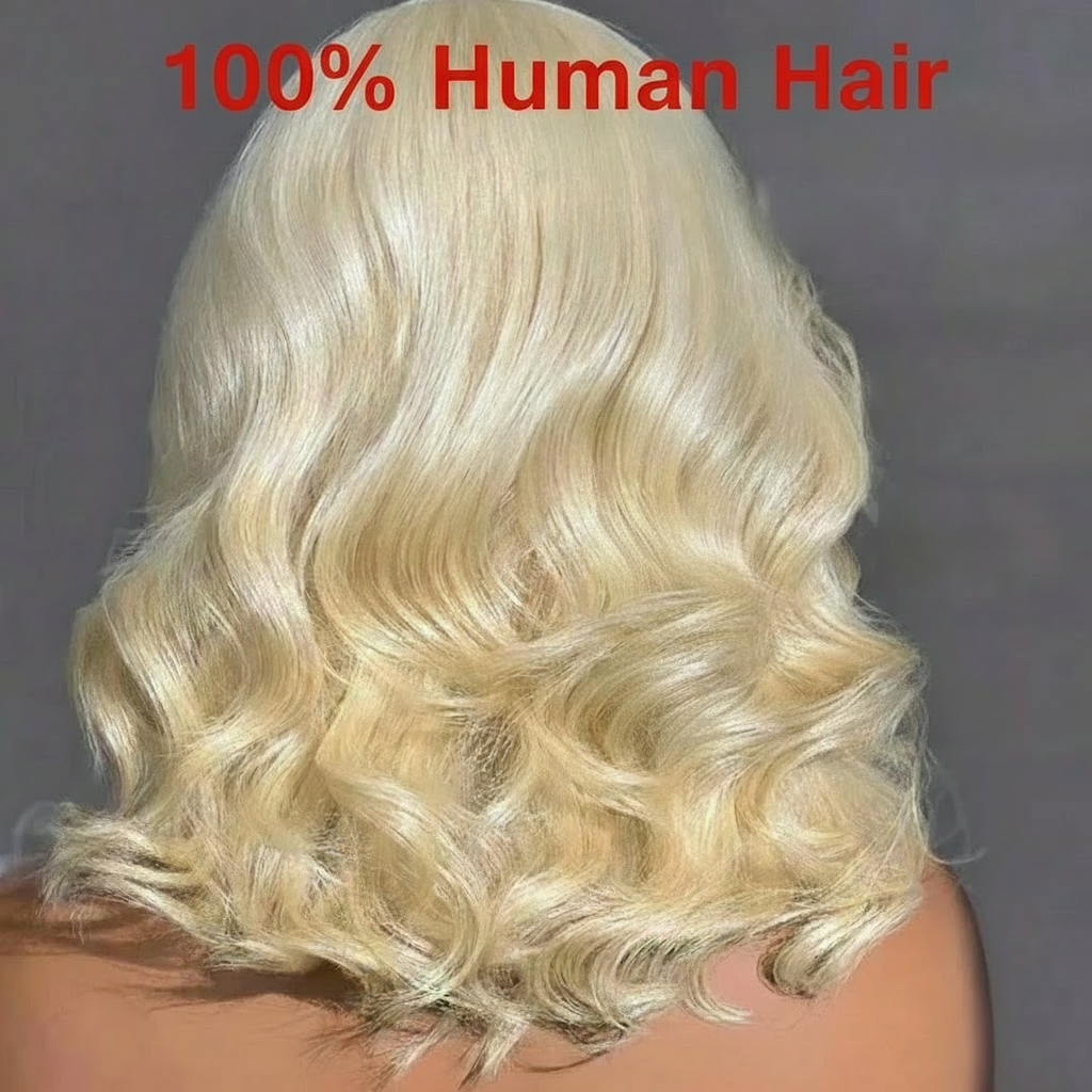 Gorgeous 613 Blonde Lace Front Wig: Effortless Body Wave Bob Glam!