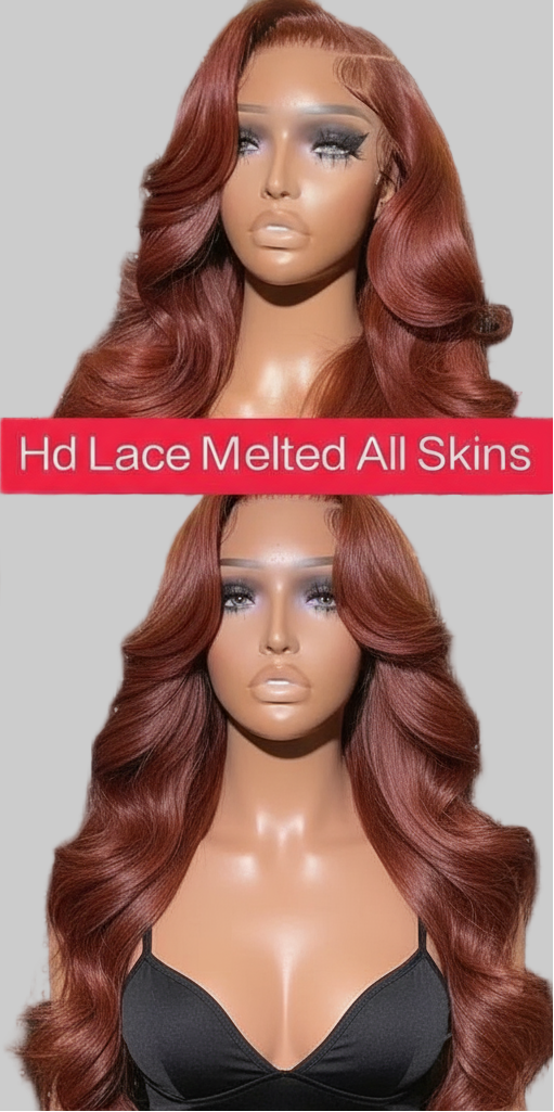 Gorgeous Reddish Brown Body Wave Lace Front Wig: Elevate Your Glam!