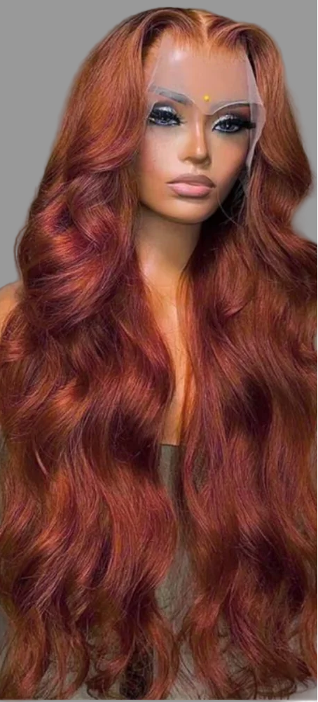 Gorgeous Reddish Brown Body Wave Lace Front Wig: Elevate Your Glam!