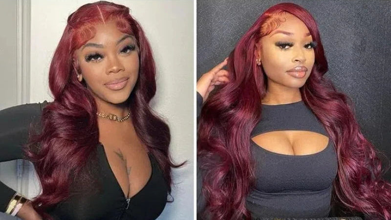 99J Vietnamese Cuticle Aligned HD Lace Frontal Wigs