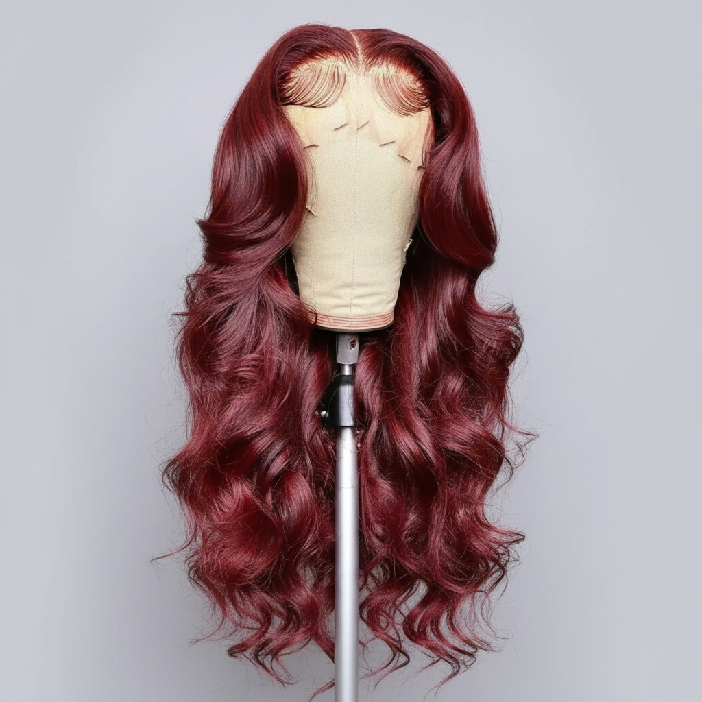 99J Vietnamese Cuticle Aligned HD Lace Frontal Wigs