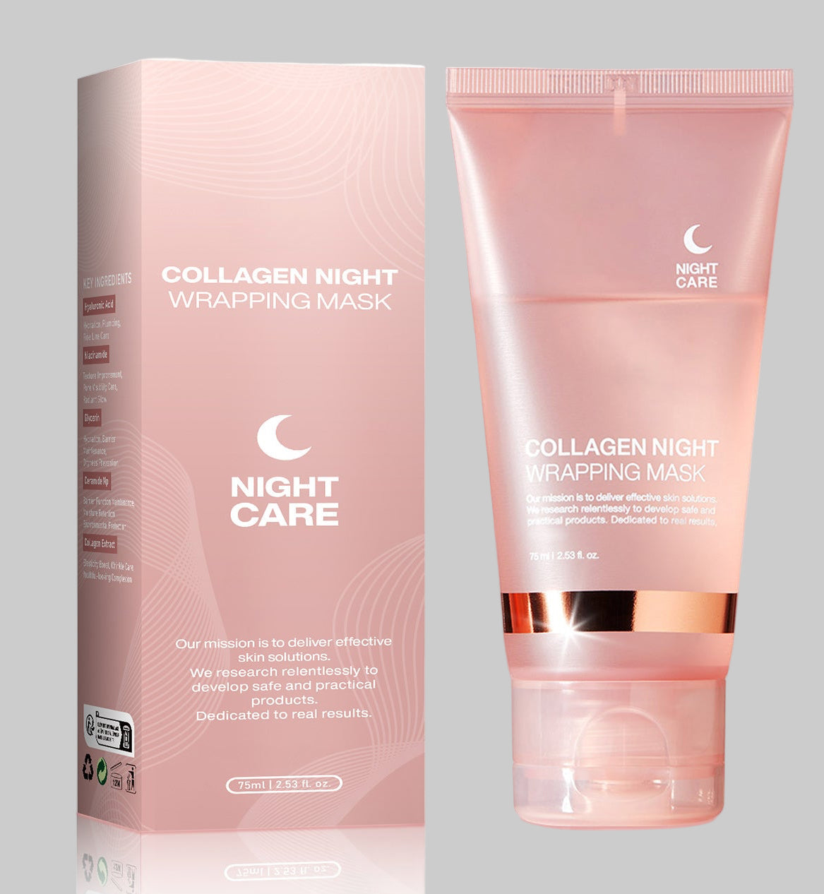 Moisturizing and Nourishing Collagen Peel and Tear Mask Skin-Cleansing Pores Facial Mask