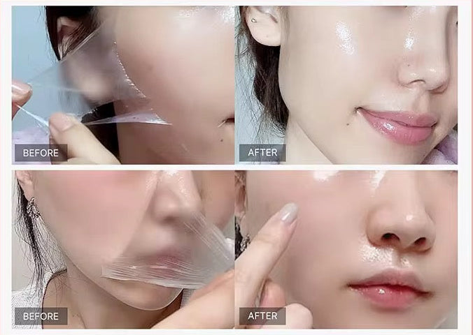 Moisturizing and Nourishing Collagen Peel and Tear Mask Skin-Cleansing Pores Facial Mask