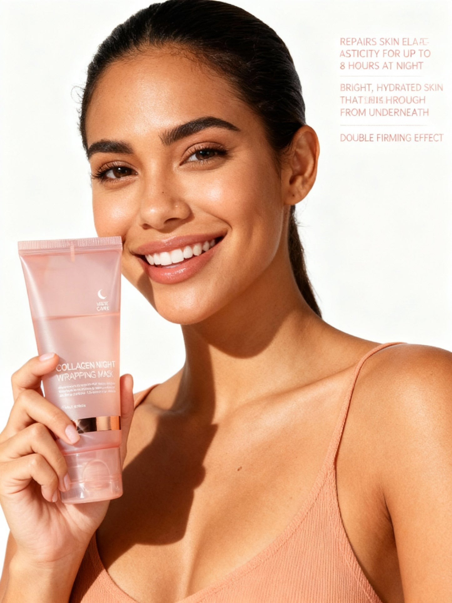 Moisturizing and Nourishing Collagen Peel and Tear Mask Skin-Cleansing Pores Facial Mask