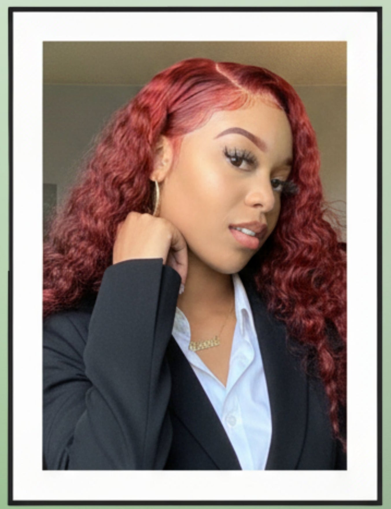 99J Vietnamese Cuticle Aligned HD Lace Frontal Wigs