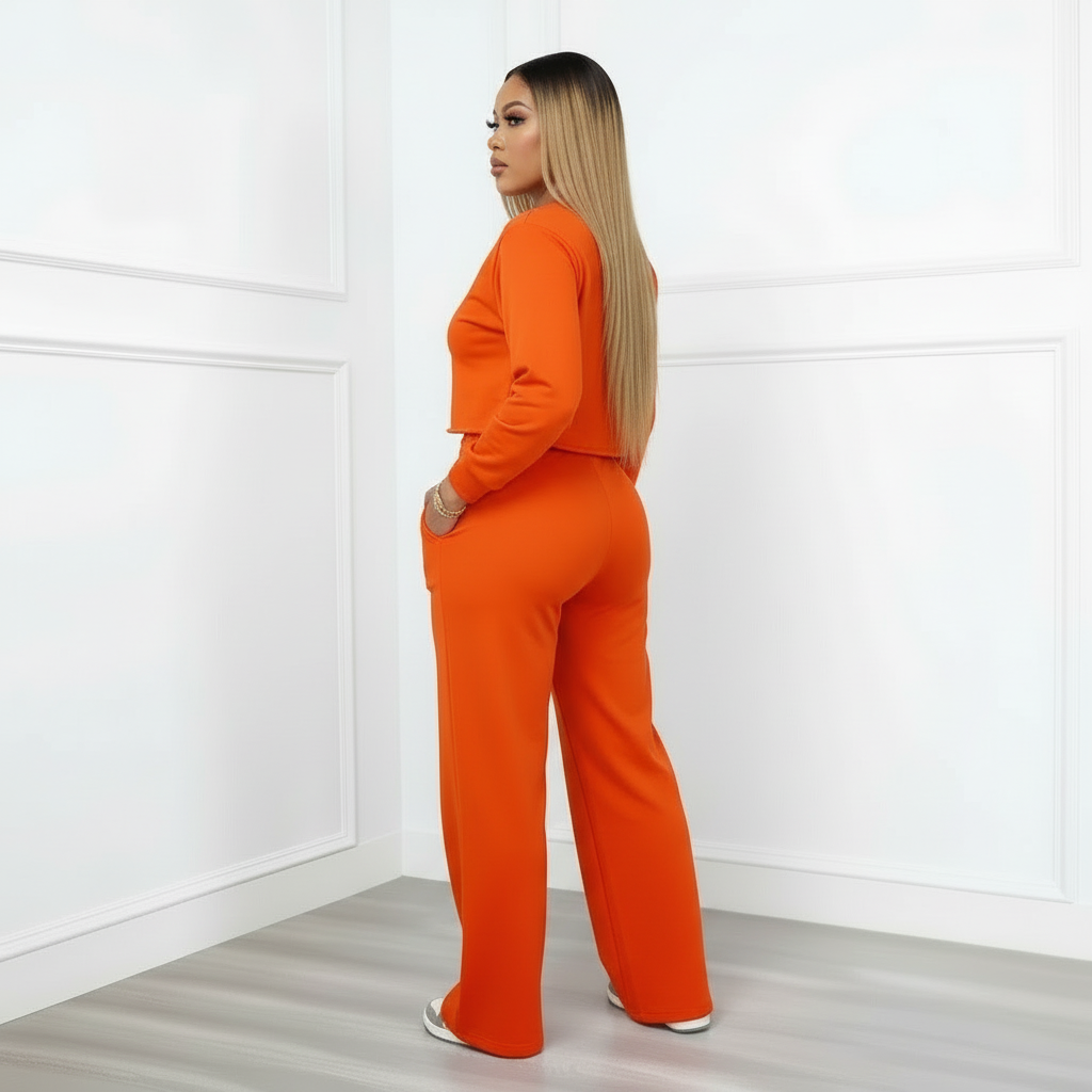 Women’s Two Piece Set | Casual Loose Matching Tops & Wide Leg Long Pants | Style Sensation: The Ultimate Two Piece Set