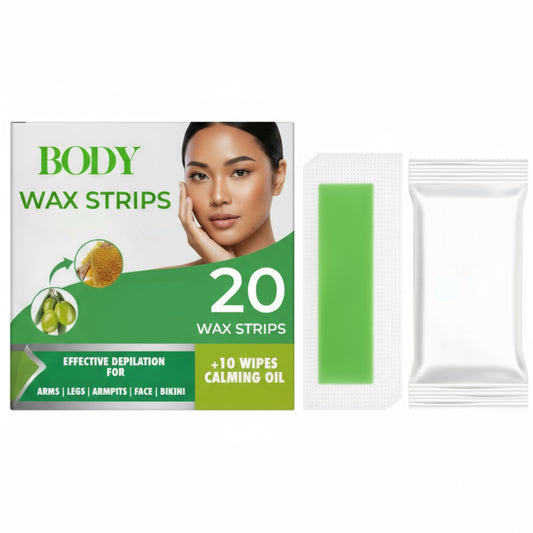 CALI4LUXE Body Wax Paper Hair Removal Kit - 20 Wax