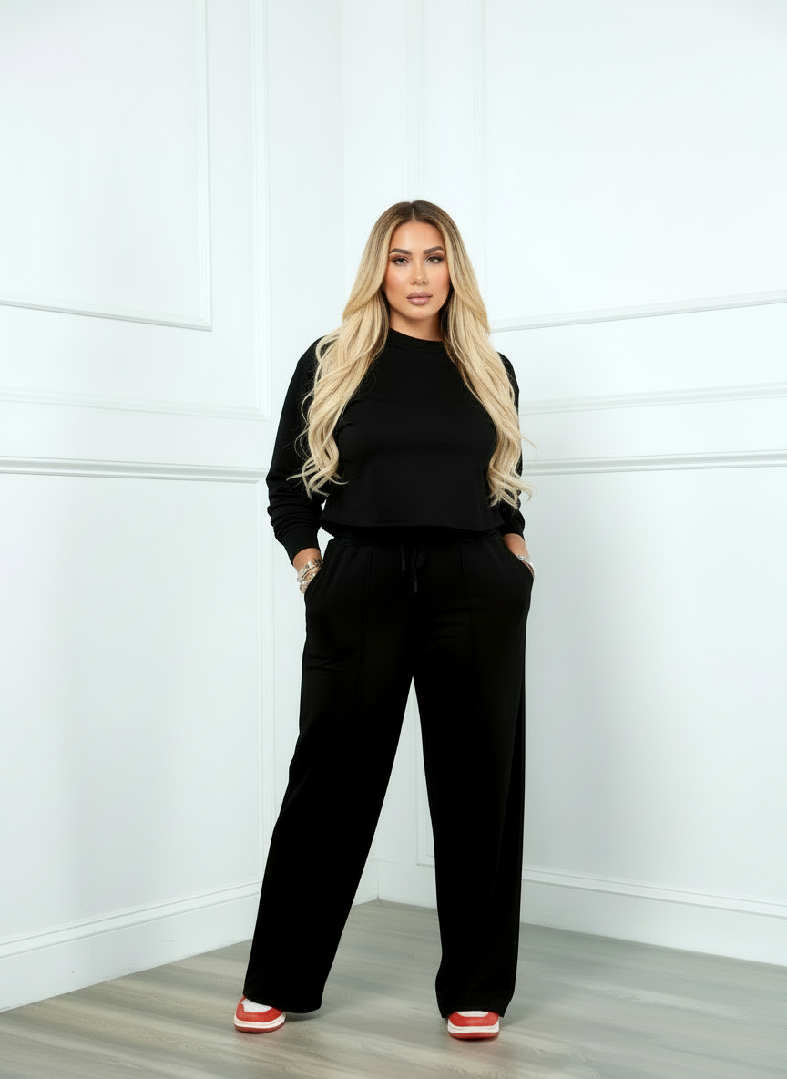 Women’s Two Piece Set | Casual Loose Matching Tops & Wide Leg Long Pants | Style Sensation: The Ultimate Two Piece Set