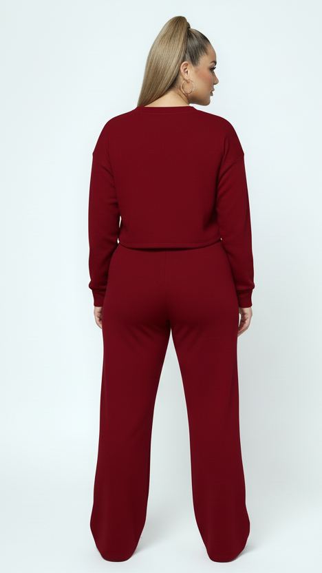 Women’s Two Piece Set | Casual Loose Matching Tops & Wide Leg Long Pants | Style Sensation: The Ultimate Two Piece Set