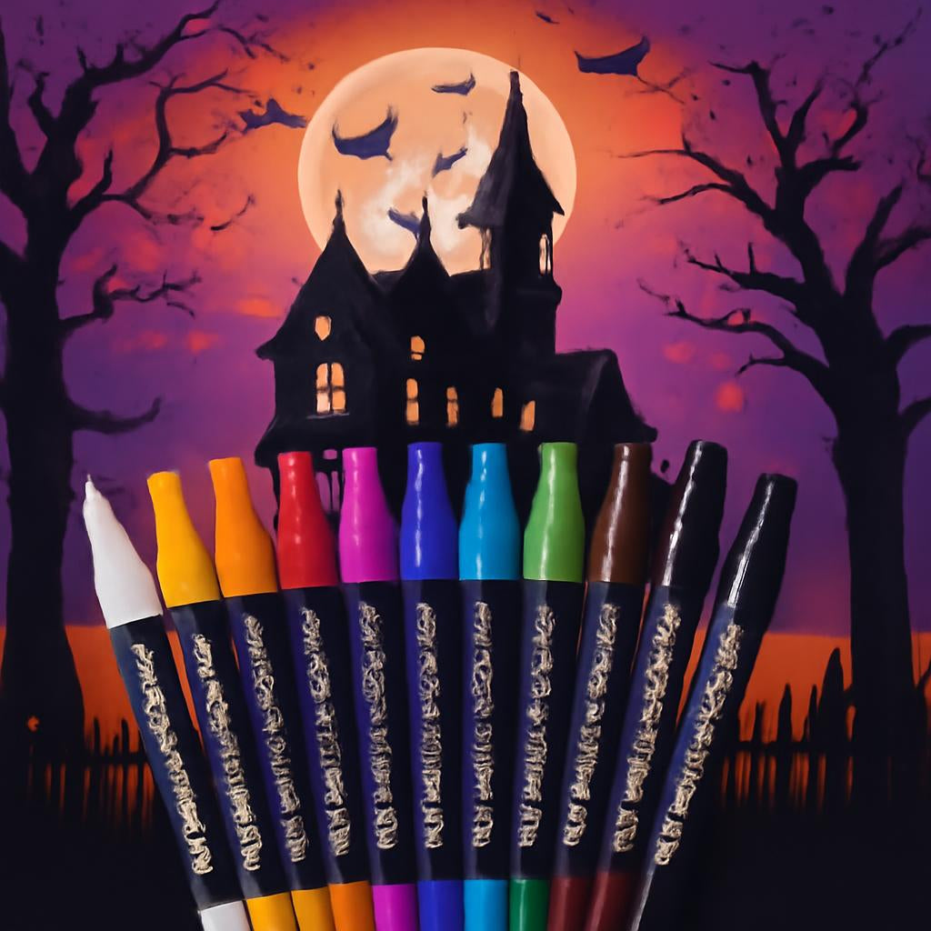 36 Acrylic Marker Pen Double-headed Stackable Water-based Paint Brush